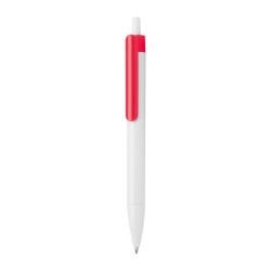 Pix alb cu clip colorat — Rosu