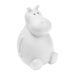 Pușculiță Hippo — Alb