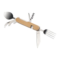 Briceag multifuncţional pentru camping — Beige